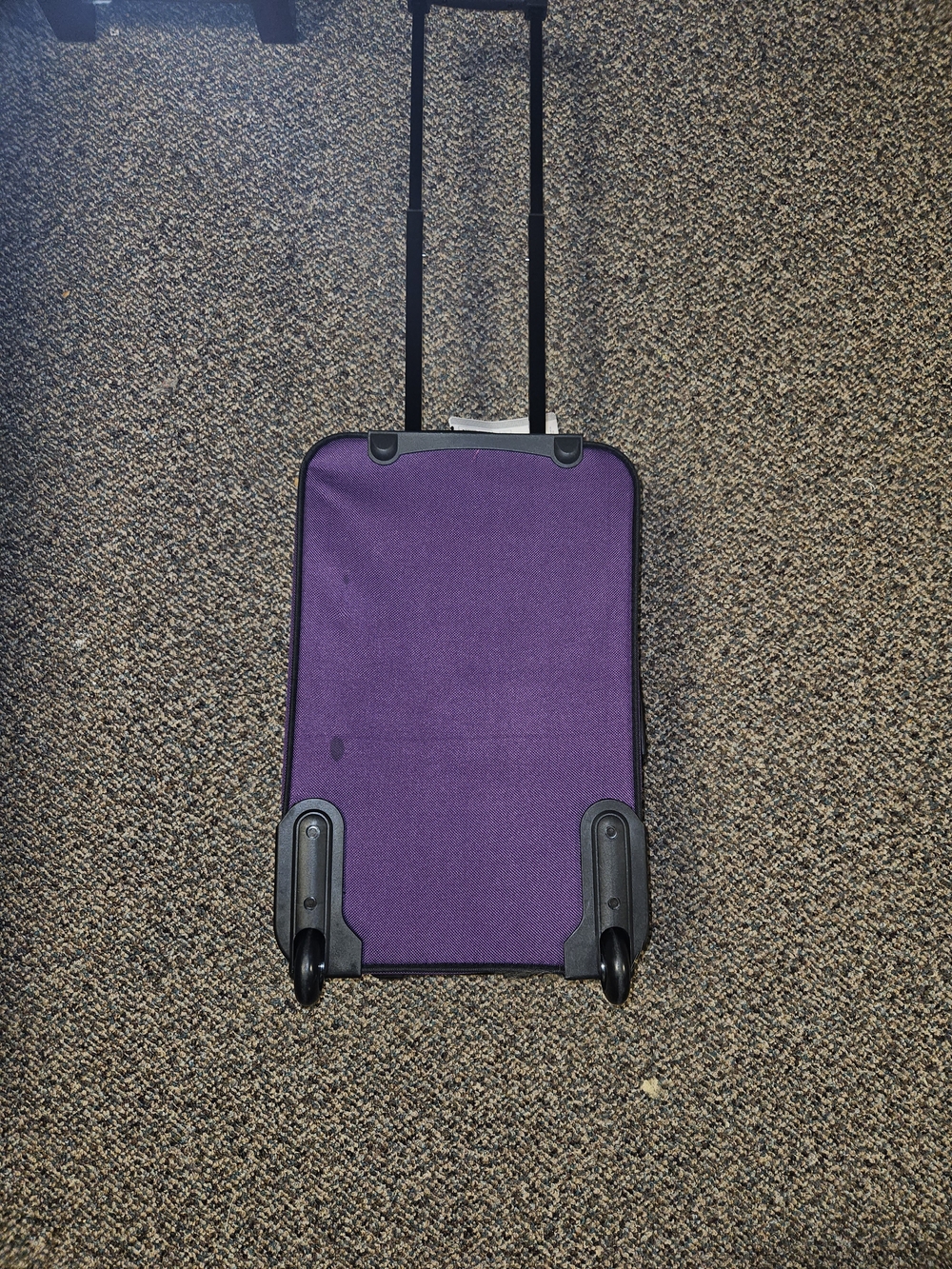 U.S. Traveler US5600 Rio 21" Carry-On Upright Carry-On Travel Tote NWT Purple - Picture 11 of 12
